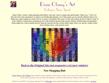 Tablet Screenshot of dianeclancy.com